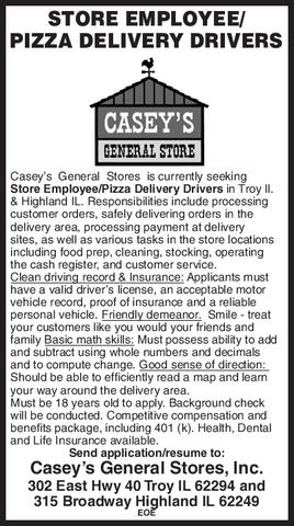 Pizza Delivery Driver Hiring